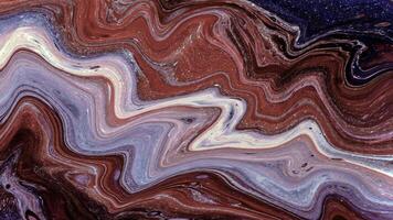 Abstract background Animation liquid ink marble combination color gradation ground video
