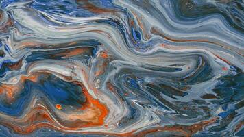 Abstract background Animation liquid ink marble color combination video