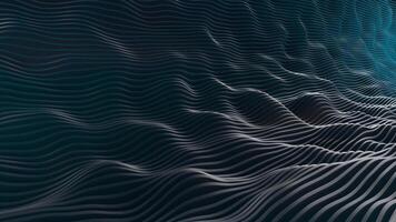 3d rendering of a wave pattern video