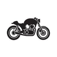 Motorcycle Icon for Roadway Maps and Navigation Apps vector