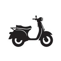 Electric Motor Scooter Icon for UI or UX and Branding Projects vector