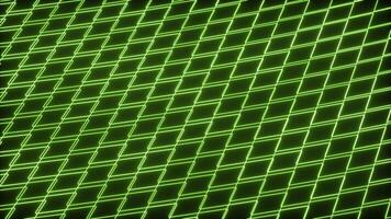 Abstract Green Grid Lines Loop video