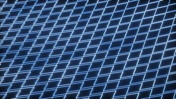 Abstract Blue Grid Lines Loop video