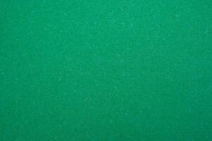 Full frame shot of recycled green paper sheet texture and background. Colored paper or construction paper, is a type of paper that comes in a wide range of colors. photo