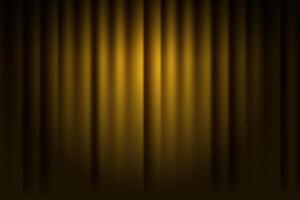 design yellow curtain for background design vector