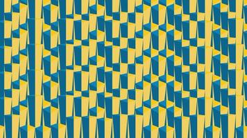Colorful geometric patterns create a mesmerizing 3D effect in a vibrant display of shapes and colors video