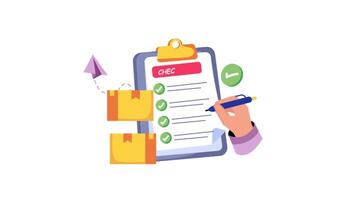 Checklist 2D Flat Animations. video