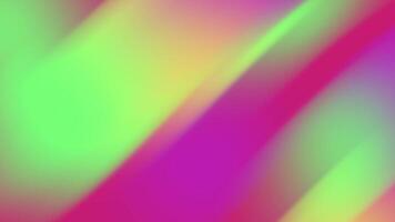 Blurred gradient of pink green and yellow. video