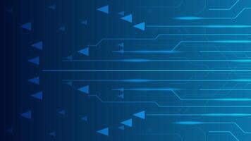 Technology futuristic abstract animation with lines and arrows video