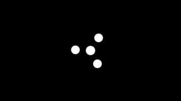 Looping Loading Spinner Icon Animation With Dynamic UI Progress video
