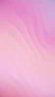 Smooth color gradient background in warm peachy pink color tones with gently flowing wavy lines. This simple vertical abstract background design is full HD and looping. video
