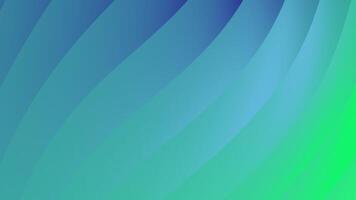 Abstract Background Featuring Flowing Curved Shapes With A Gradient From Blue To Vibrant Green video