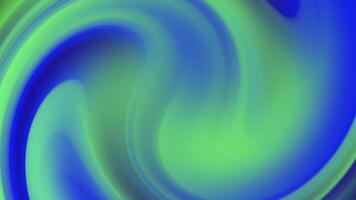 Swirling Gradient Background With Vibrant Hues Of Blue And Green Creates Depth And Movement video