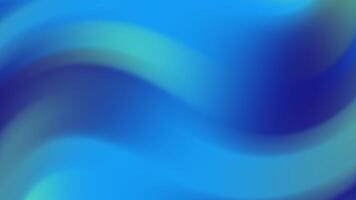 Abstract Background With Fluid Wavy Gradients Of Blues And Teals Creating A Calming Smooth Design video