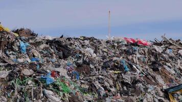 Large piles of garbage and plastic debris highlight significant waste management challenges faced by communities today video