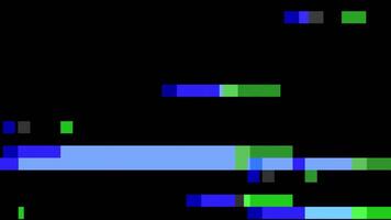 8bit Distortion Overlay with a Subtle Glitch video