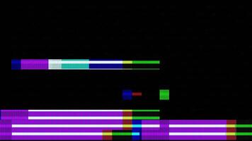 8bit Asset with Heavy Glitch and Distortion video