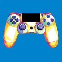 Joystick in WPAP pop art vector