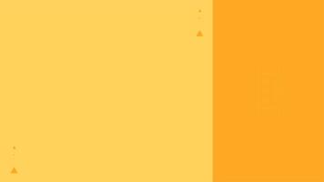 Animation Youtube Thumbnail Yellow Background with grid, and line. 4k Animation video