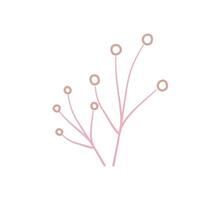 cute brach with soft color vector