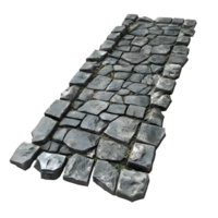 Steep Mountain Road With Trees And Rocks With Transparent Background png