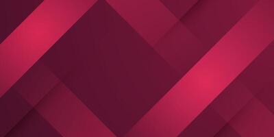 Abstract dark red futuristic background. Overlap square shapes pattern papercut design. vector