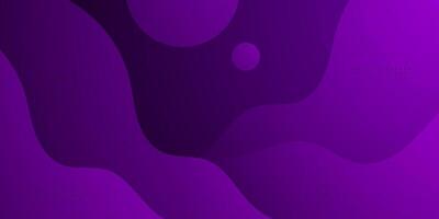Abstract dark purple wave background. Simple trendy pattern background. Cool banner design. vector