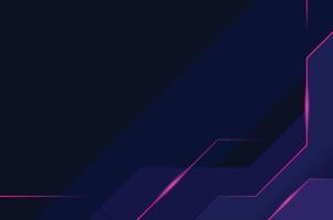 Technology Abstract Template with Gradient Colors and Futuristic Vibe vector