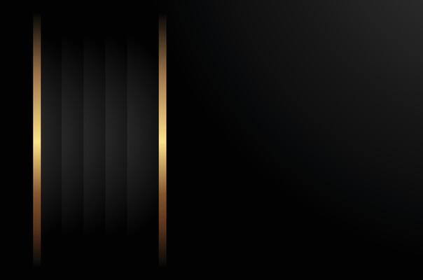Minimalist Abstract Background in Luxury Gold and Black Theme
