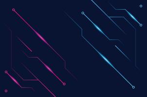Digital Innovation Theme Futuristic Technology Background Design vector