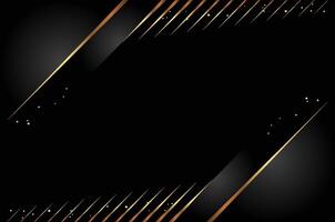 Modern Abstract Luxury Background with Metallic Gradient Shapes vector