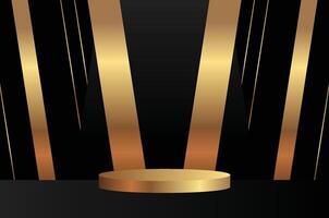 Premium Abstract Design with Soft Shadows and Luxurious Details with podium vector