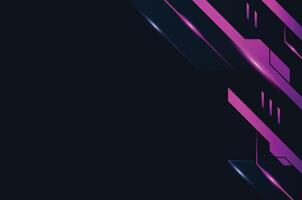 Gradient Cyber Technology Background with High-Tech Circuit Patterns vector