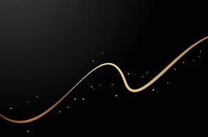 Elegant Abstract Background with Luxury Gold Elements vector