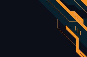 Abstract Futuristic Background Featuring Robotic Cyborg Elements vector