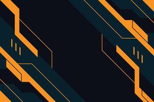 Sci-Fi Tech Poster Background Featuring Cyborg and Data Grid vector
