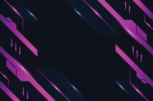Futuristic Technology Background with Gradient Glow and Digital Elements vector