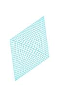 Y2k 3d mesh crystal, cyber tech abstract grid pattern element symbol, brutal art trendy net figure illustration, vaporwave geometry 3d wireframe shape graphic, cyberpunk geometric mesh form object. vector