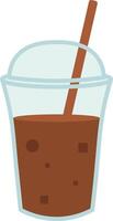 Cool Drink Icons for Summer in Flat Design vector