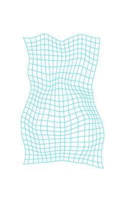 Geometric 3d wireframe wave, cyberpunk geometric grid pattern figure graphic, brutal art neon 3d wireframe form symbol, futuristic abstract wire frame shape object.