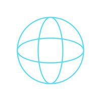90s brutal grid planet shape, vaporwave geometric grid structure icon, cyberpunk neon mesh pattern form graphic, 90s retro geometry net shape illustration. vector