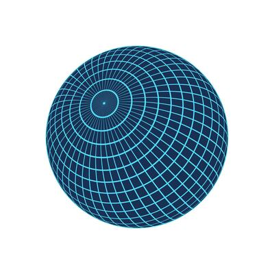 Y2k 3d mesh pattern globe, cyberpunk geometry net pattern structure icon, vaporwave abstract 3d wireframe form symbol, y2k trendy grid element graphic, futuristic neon wire frame shape object.