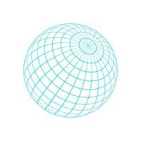 Y2k 3d mesh planet, brutal art neon net shape illustration, cyberpunk geometry wire frame form object, futuristic abstract grid pattern structure graphic, y2k geometric 3d wireframe element symbol. vector