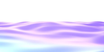 Undulating waves in pastel purple gradients, Minimalist surreal landscape with smooth fluid like surface, perfect for modern background png