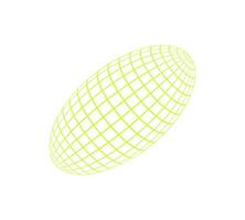 Cyberpunk 3d grid planet patch, cyber tech geometry mesh pattern element object, brutal art trendy net structure illustration, futuristic geometric 3d wireframe shape symbol. vector