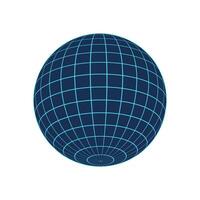 Y2k 3d mesh globe, cyberpunk trendy net figure object, vaporwave neon grid element icon, futuristic geometry mesh form illustration, brutal art abstract 3d wireframe structure symbol. vector