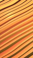 Stylized yellow-orange abstract waves flowing diagonally, resembling soft motion in a digital fabric or stylized surface texture video