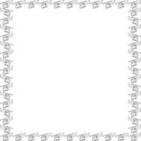 Helicopter simple frame. Simple stylish childish empty frame. Simple elements vector