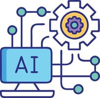 Ai system integration and machine learning process vector