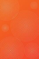 Radiant abstract gradient background with vibrant concentric circles design suitable for web banners social media posters and modern branding projects Fully editable, Fully manually created. EPS Pro vector
